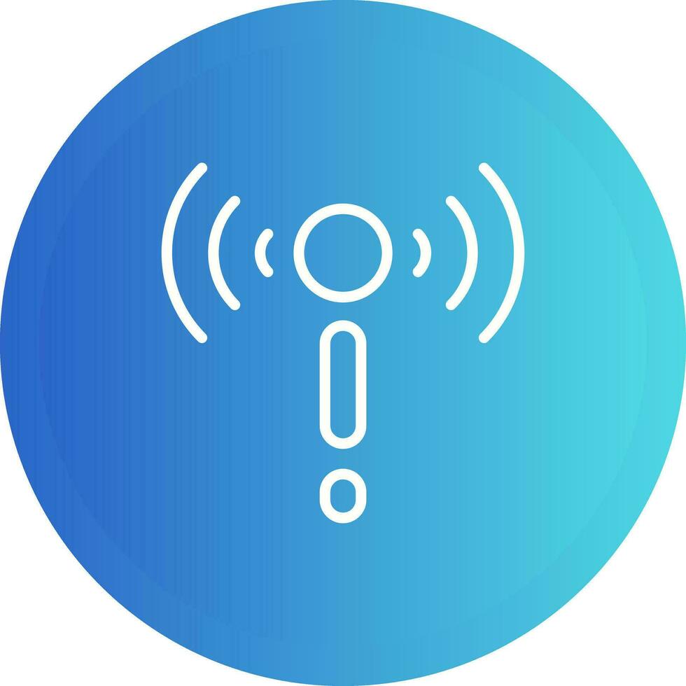 Network Troubleshooting Vector Icon