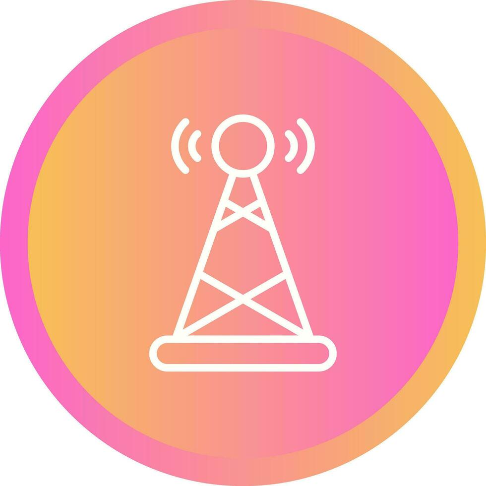 Bluetooth FM Transmitter Vector Icon