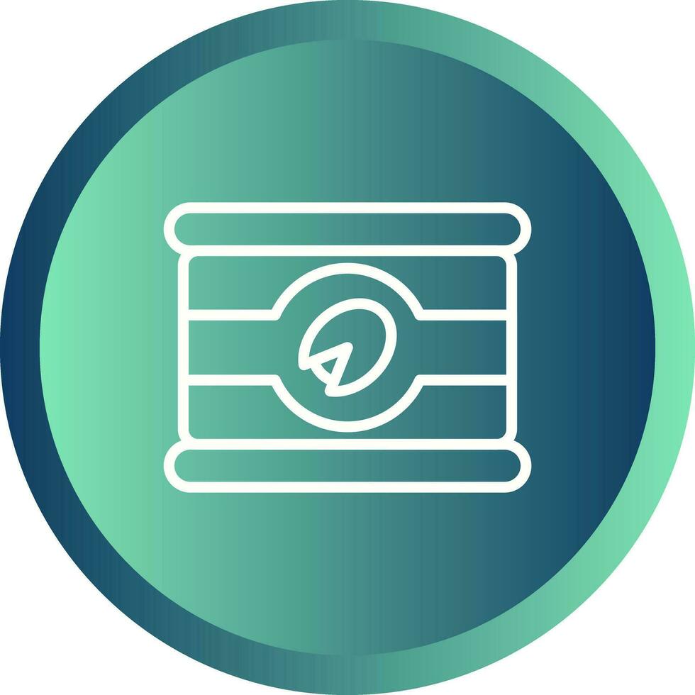 Freeze-dried fruit Vector Icon
