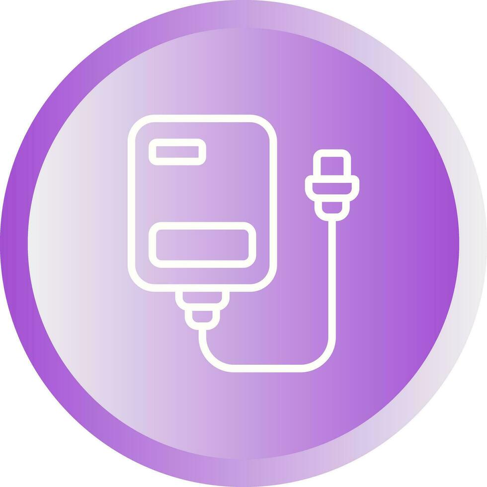 External Hard Drive Vector Icon