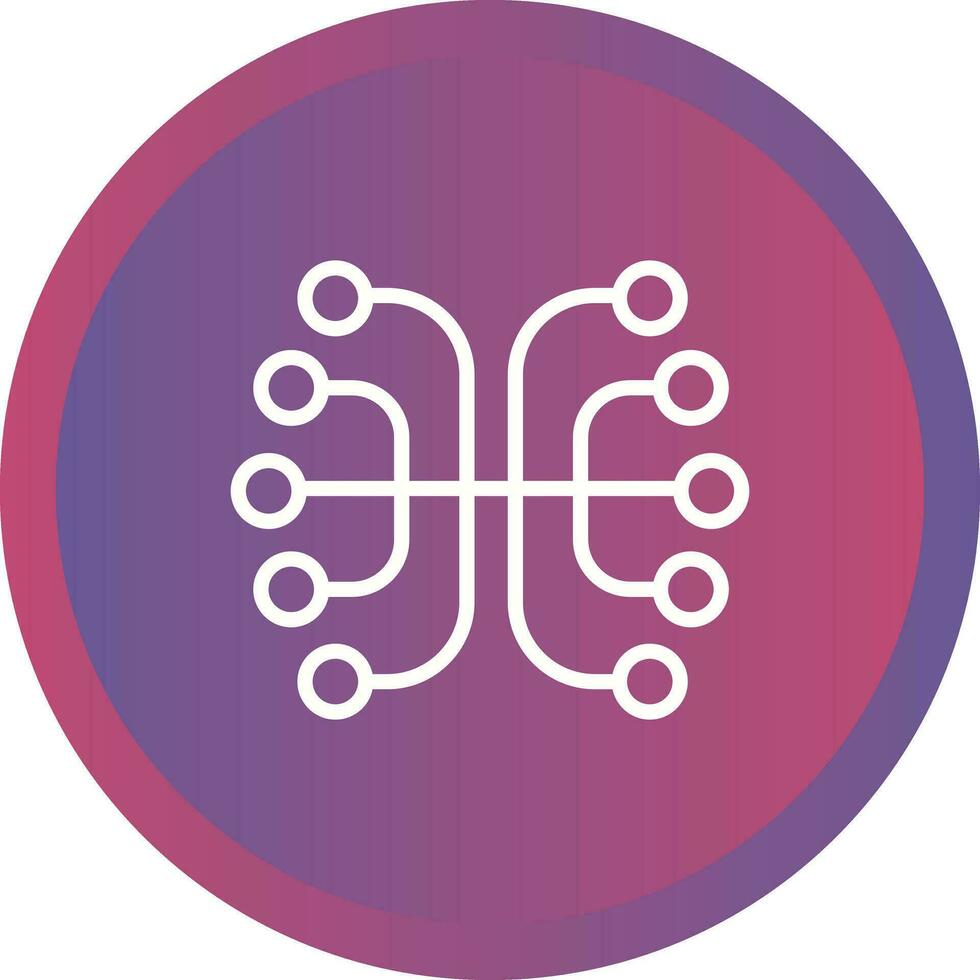 Neural Networks Vector Icon