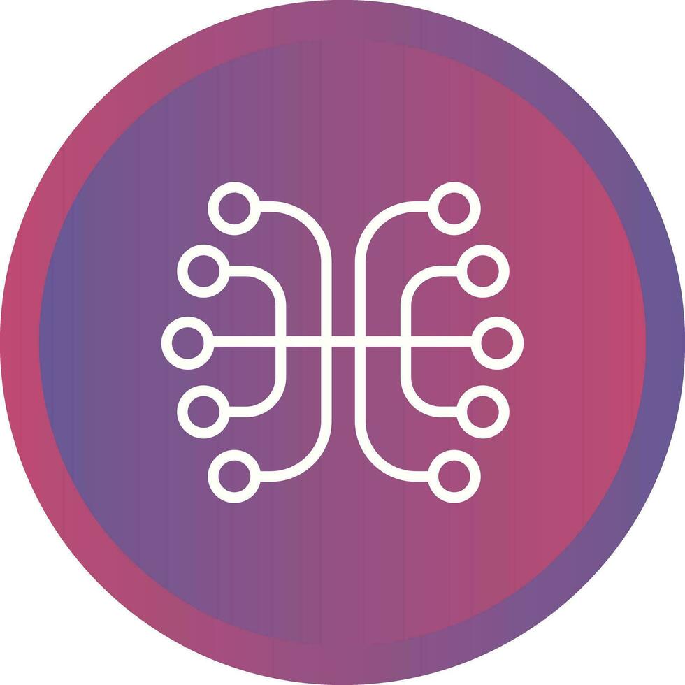 Neural Networks Vector Icon
