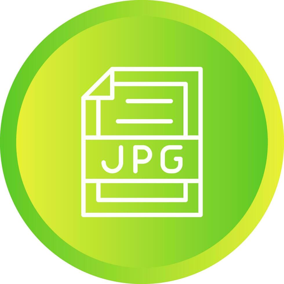 jpg archivo vector icono