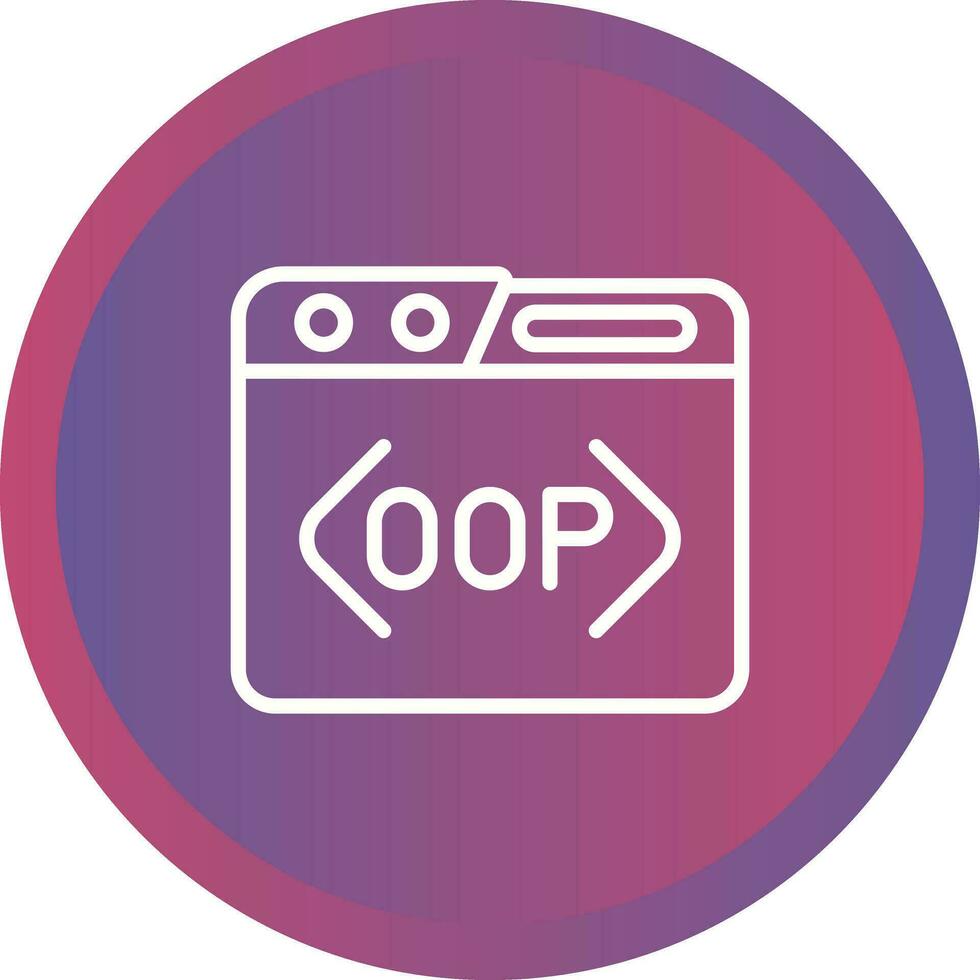 OOP Vector Icon