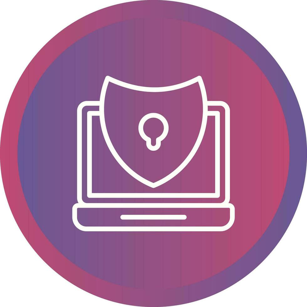 Antivirus Software Vector Icon