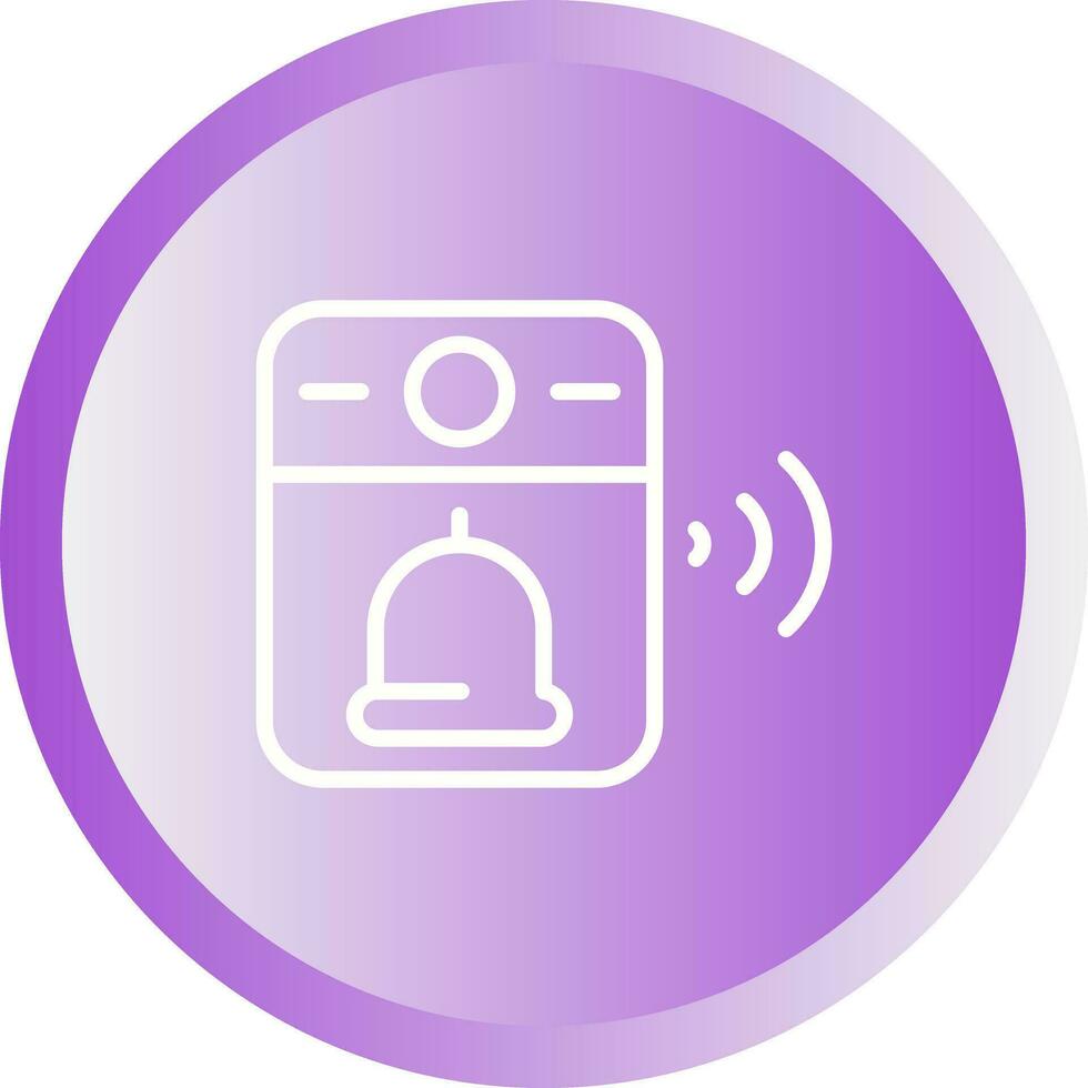 Video Doorbell Vector Icon