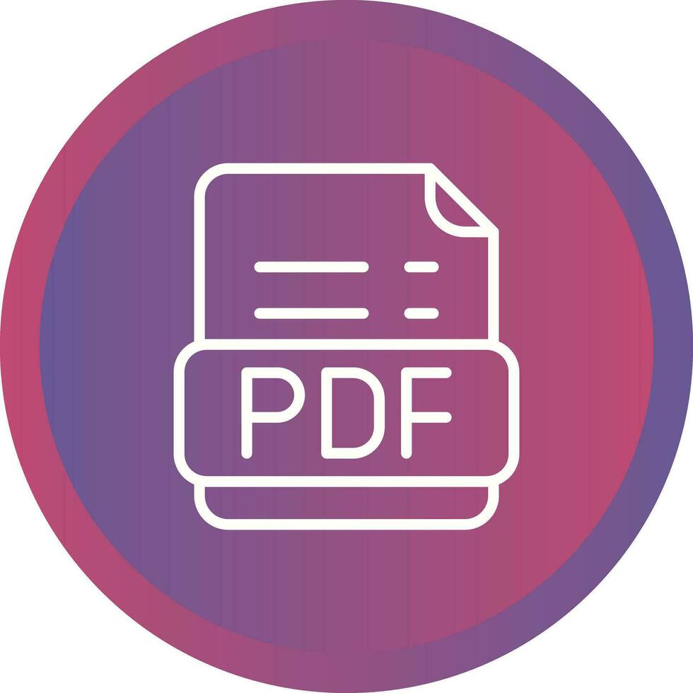 Pdf Vector Icon