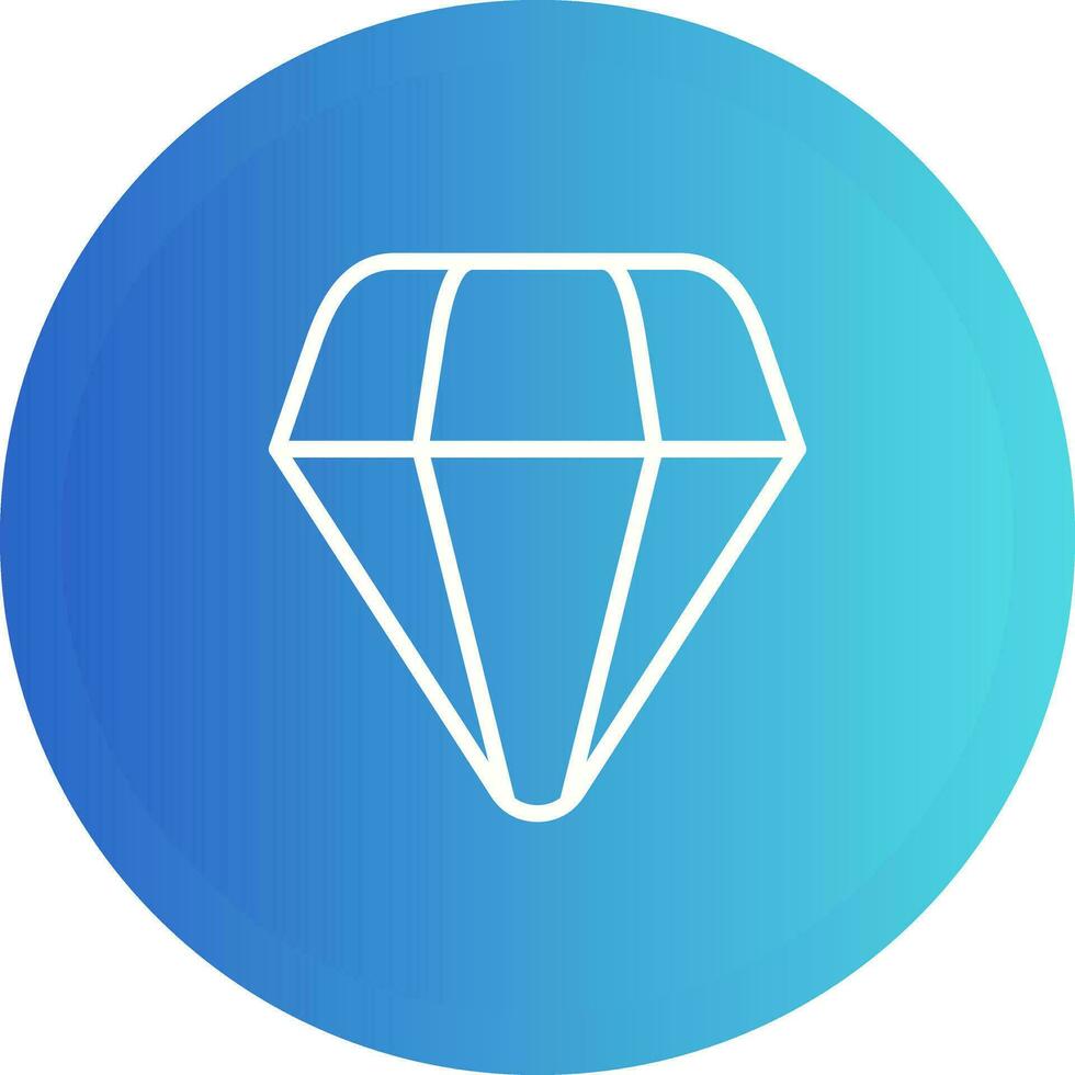 icono de vector de diamante