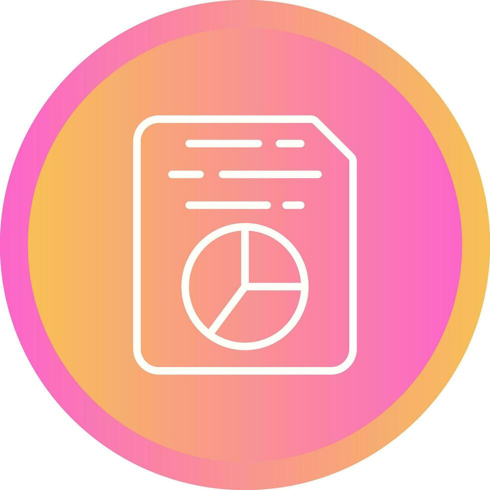Document Insert Diagram Vector Icon