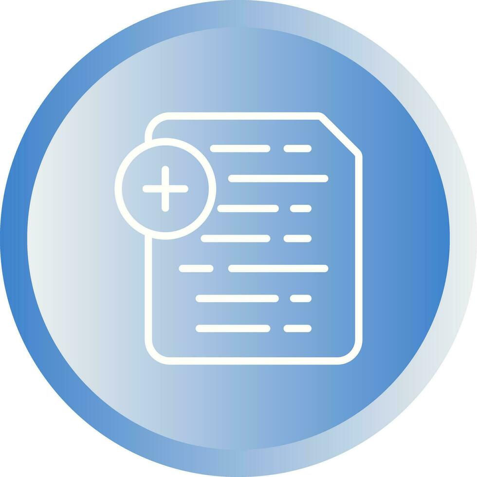 Document Insert Icon Vector Icon