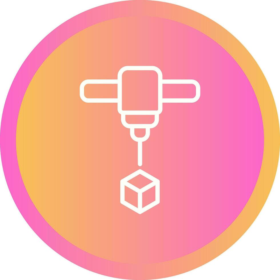 3d Printing Vector Icon