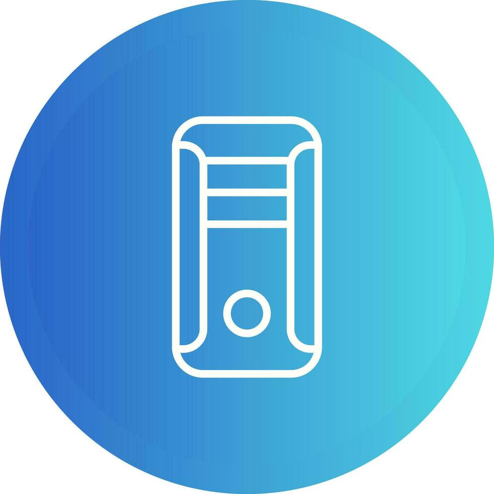 Cpu Tower Vector Icon