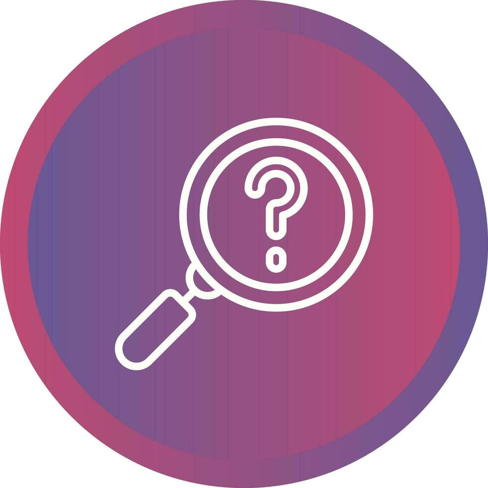 Problem Framing Vector Icon