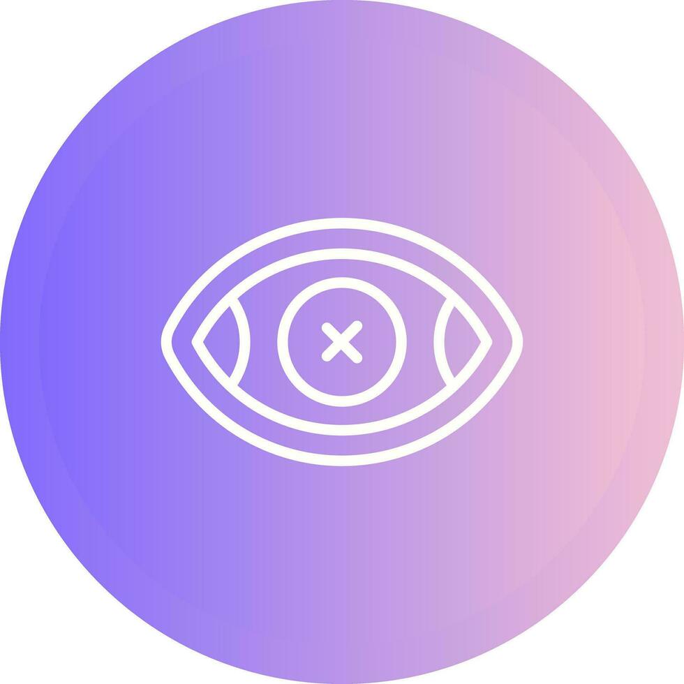 Eye Crossed Vector Icon