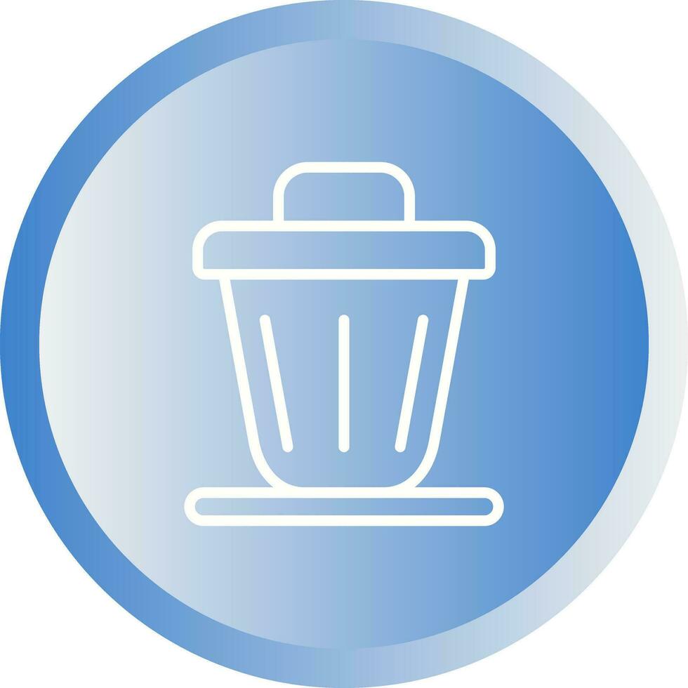 Trash bin Vector Icon