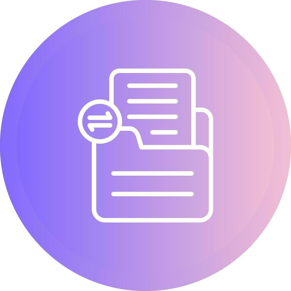 Document Share Vector Icon