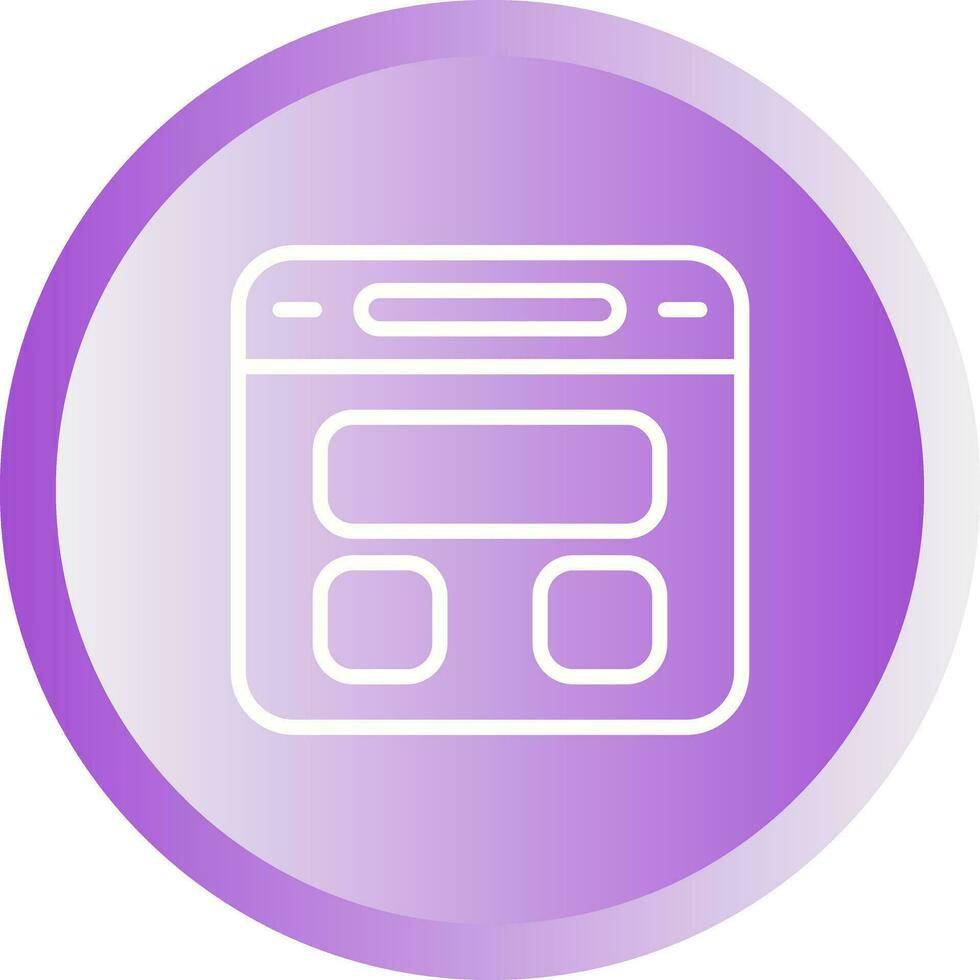 Browser Vector Icon