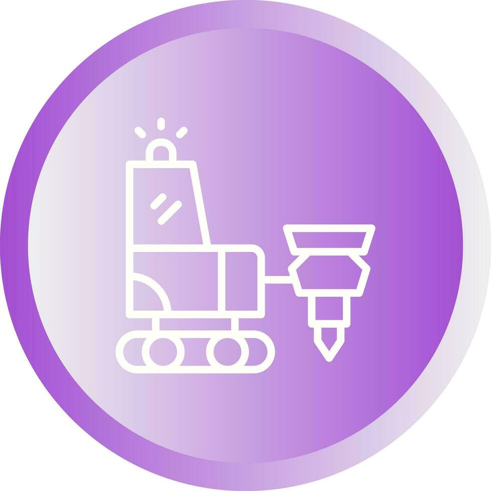Drilling Machine Vector Icon