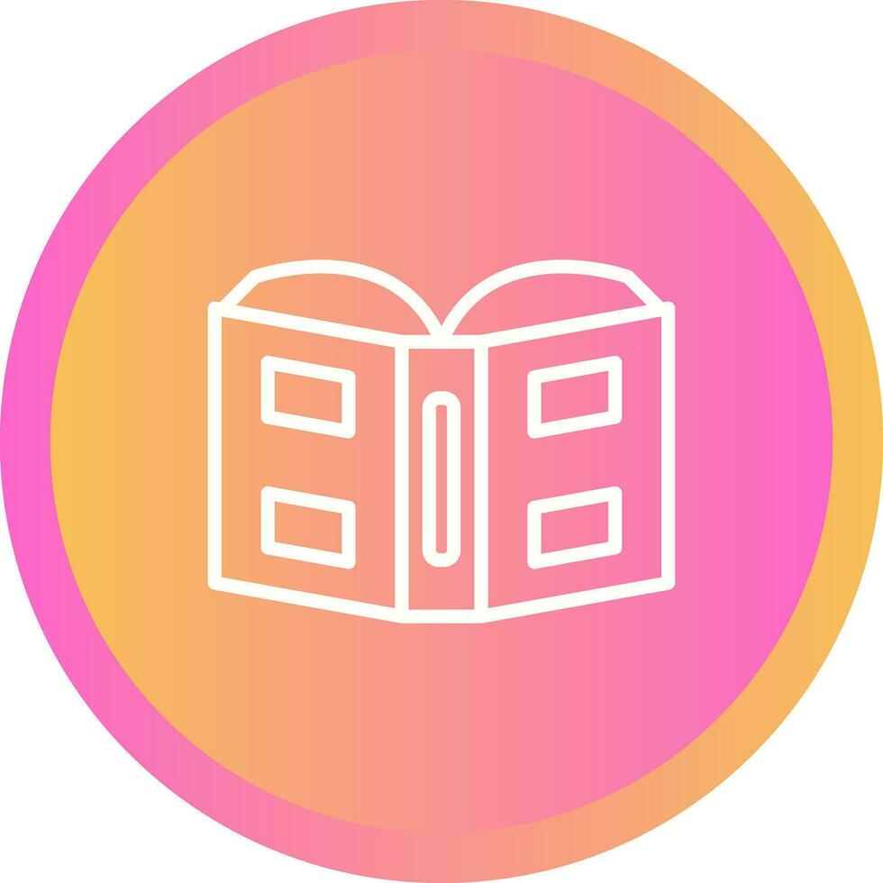 Open book Vector Icon