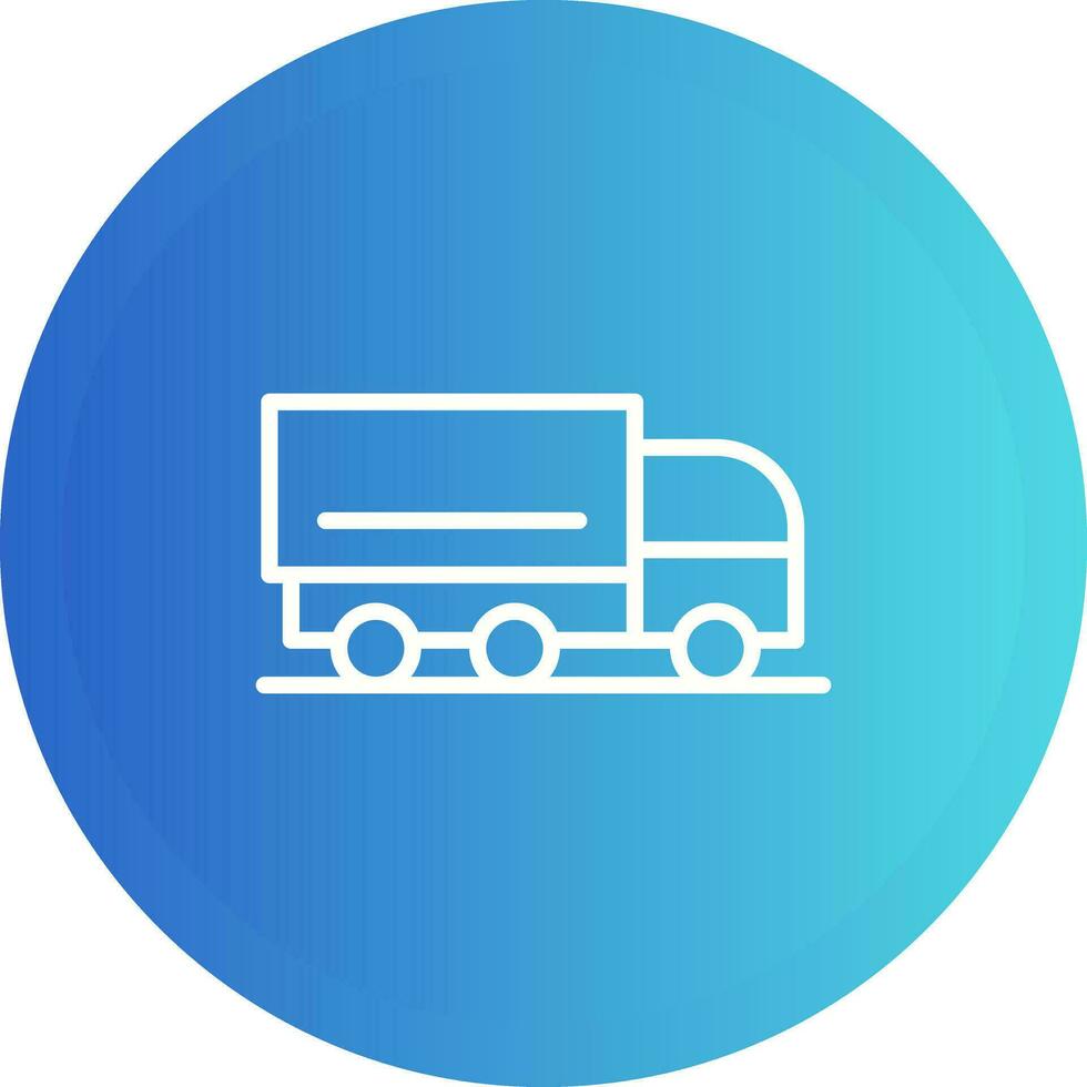 Cargo Truck Vector Icon