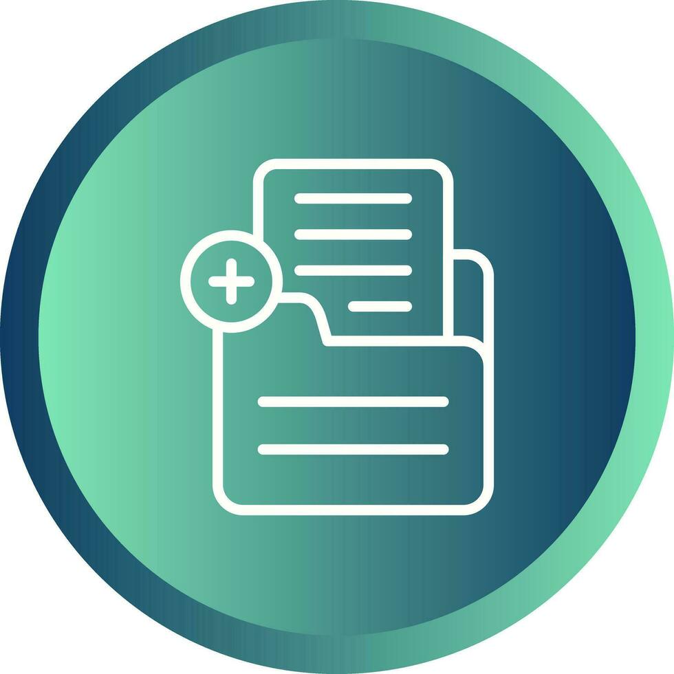 Document Add Vector Icon