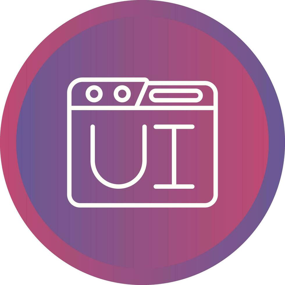 usuario interfaz vector icono