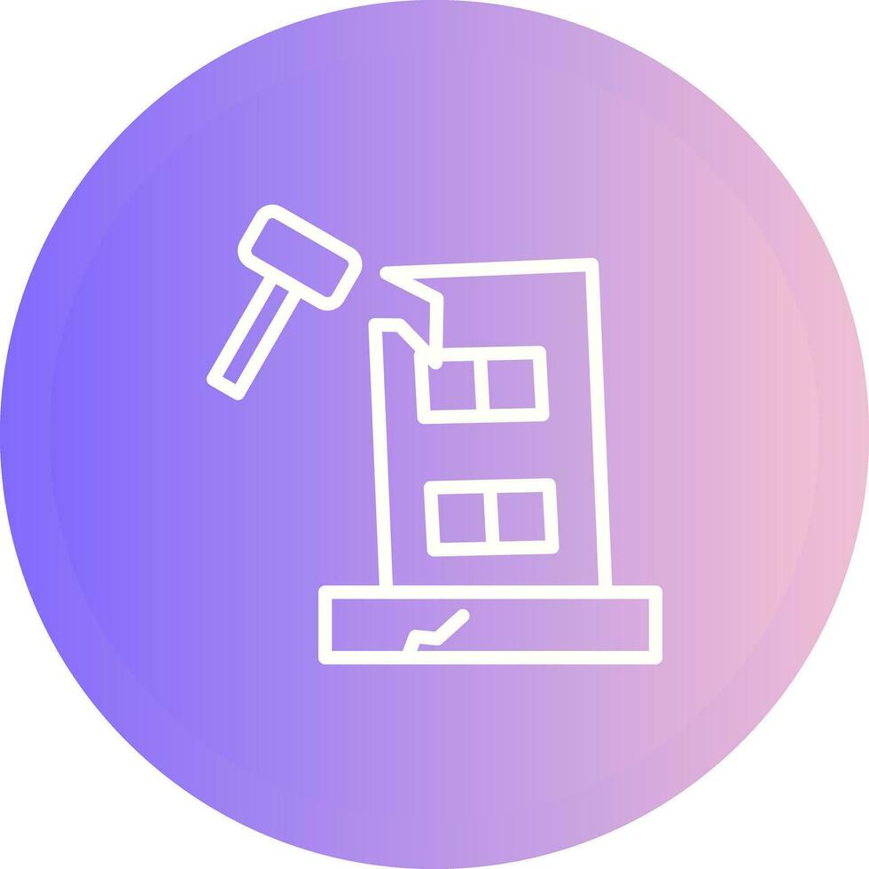 Industry Disruption Vector Icon