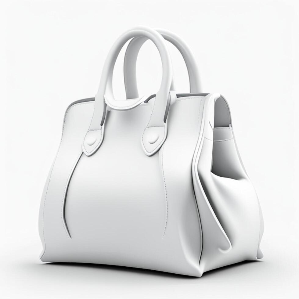 A full frame-friendly light brown tote bag would typically be a spacious bag with a rectangular shape and sturdy handles generative ai photo