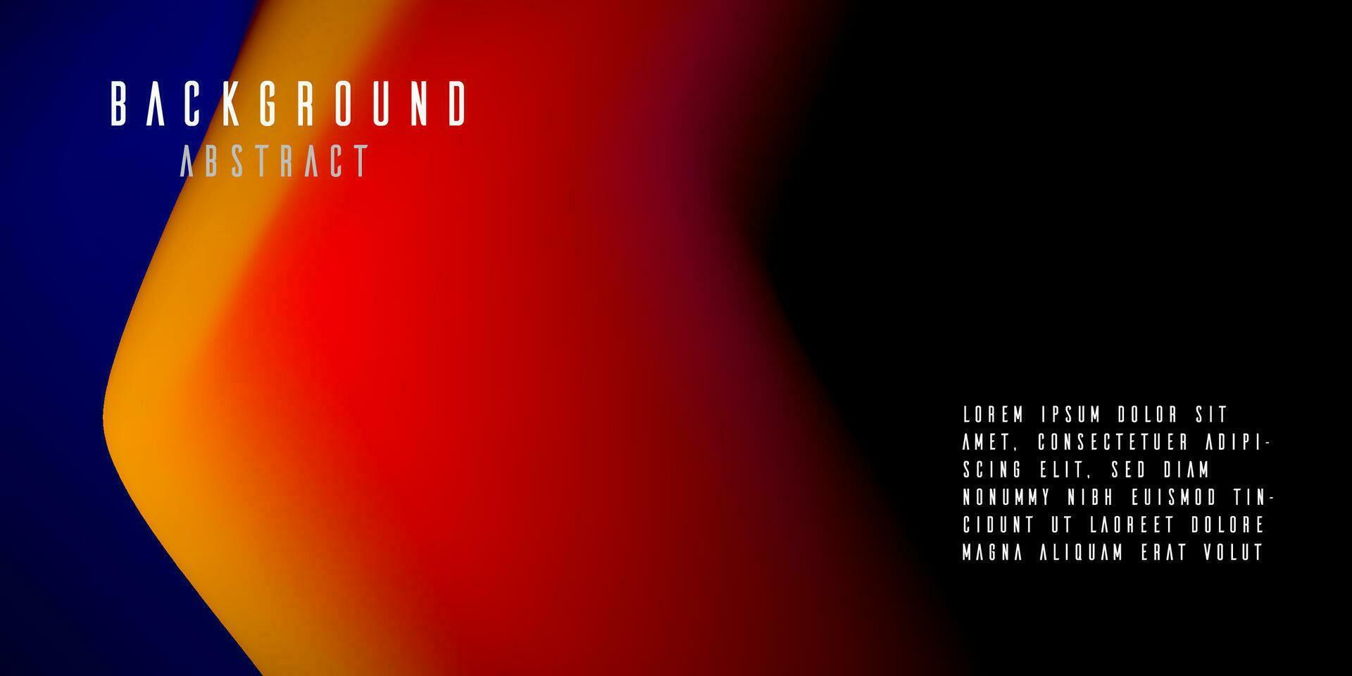 Abstract color gradient, modern blurred background and texture, template with an elegant design concept, minimal style composition, Trendy Gradient  for your graphic design vector
