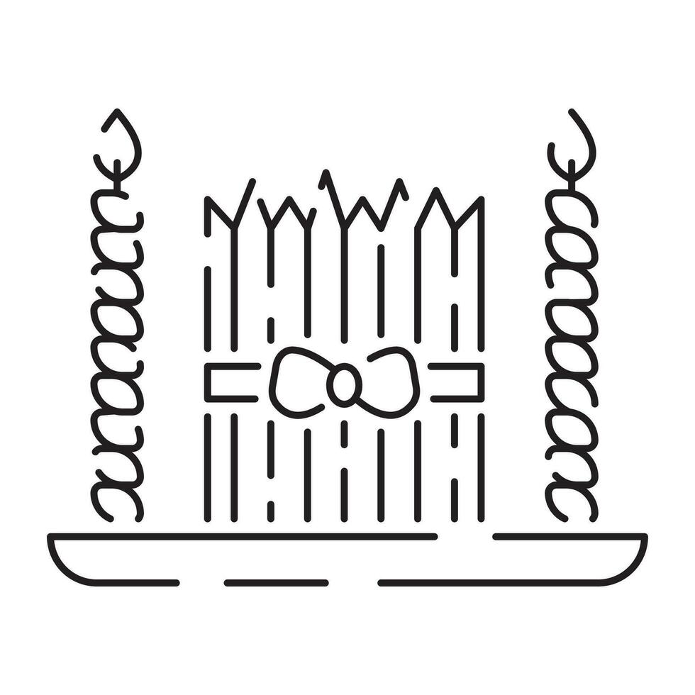Traditional Norooz holiday, Nawrouz line icon, Newroz sign, Novruz Azerbaijan, Nowrouz Persian New Year, samani Kazakhstan Nauryz, Nooruz Turkmenistan Nowruz Navruz, Nevruz, Iran Nowruz Navruz, Navroz vector