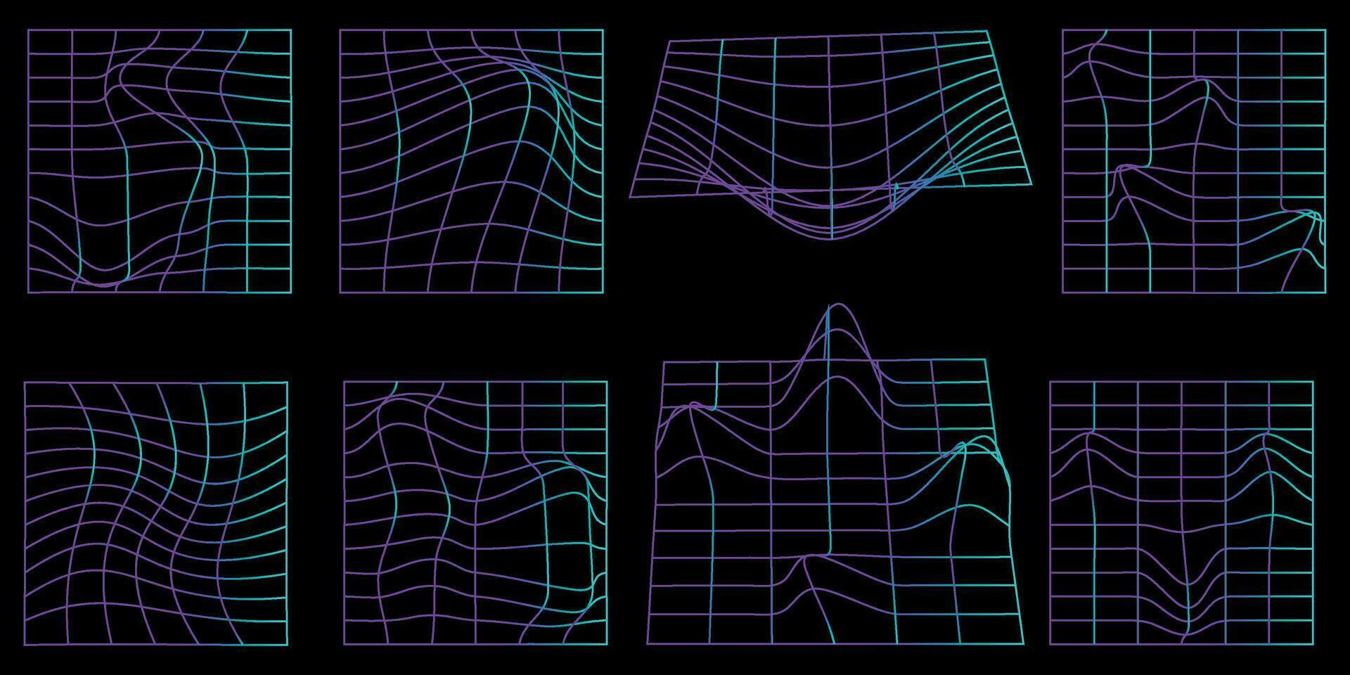Y2k aesthetic.Shape set y2k style for decoaration.Shape set y2k style for poster. Trendy geometric forms.Simple shapes.Trendy 90s.Big set shapes.Shape set y2k style for banner. vector