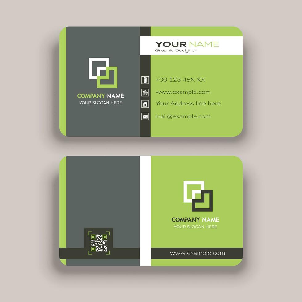 City Business Card Design vector