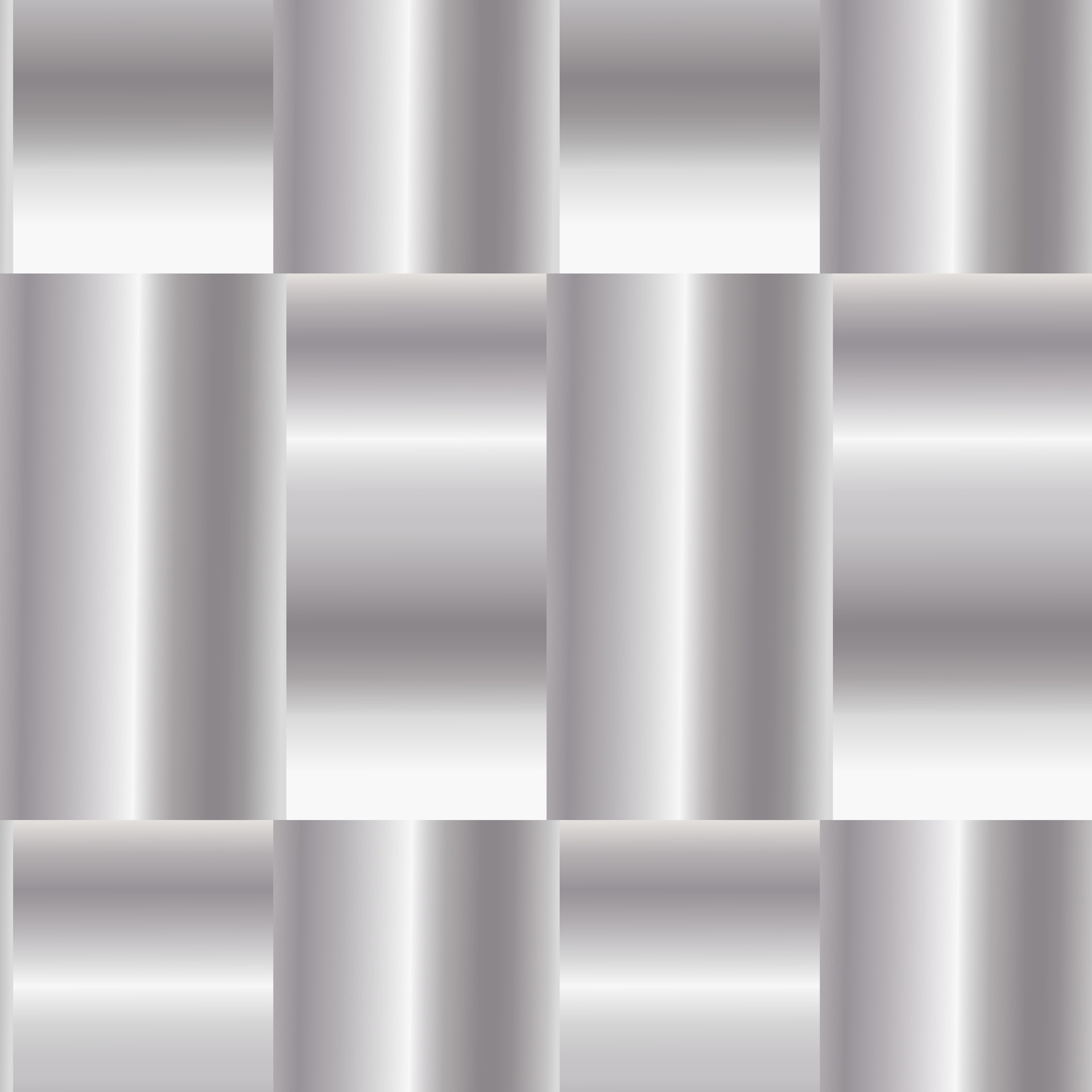 Seamless pattern silver metal texture.Metallic empty vertical gradient