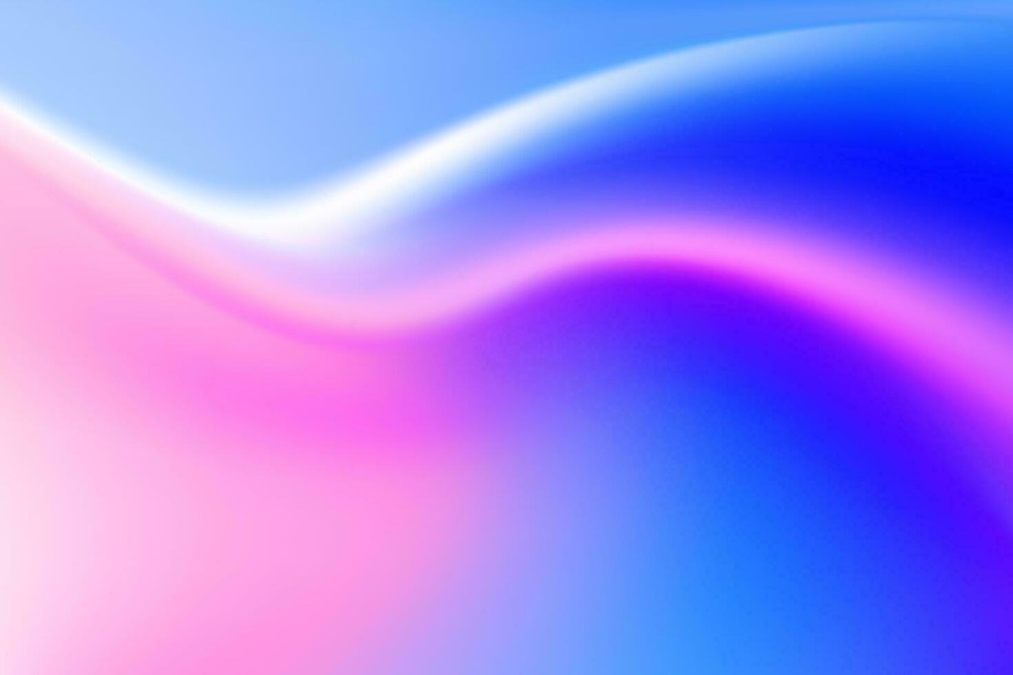 Trendy Gradient Wave Background vector