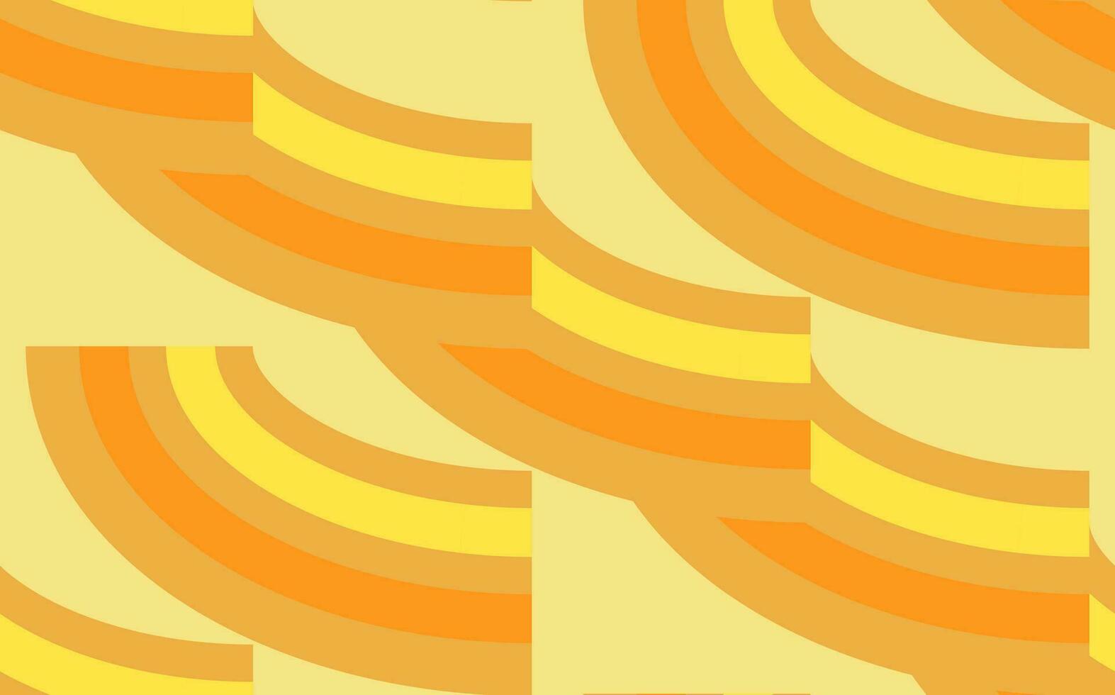 Hand drawn asian japanese ramen noodle seamless pattern.Background with yellow and orange stripes.Pasta abstract background concept.Macaroni yellow poster. vector