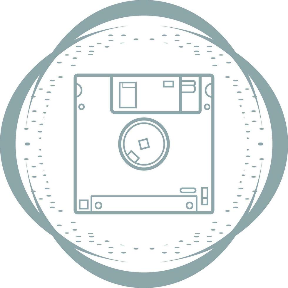 Diskette Vector Icon