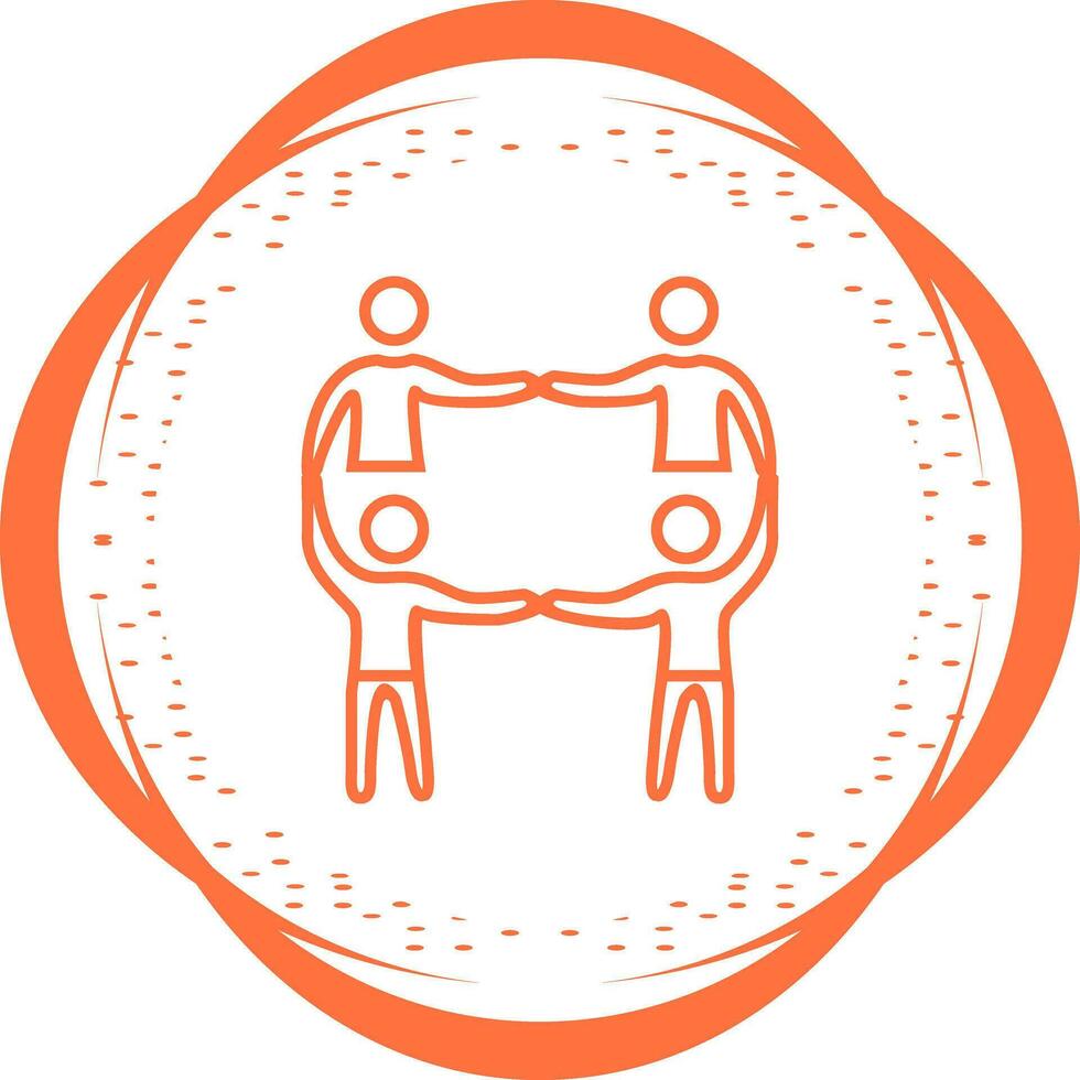 Team Work Vector Icon