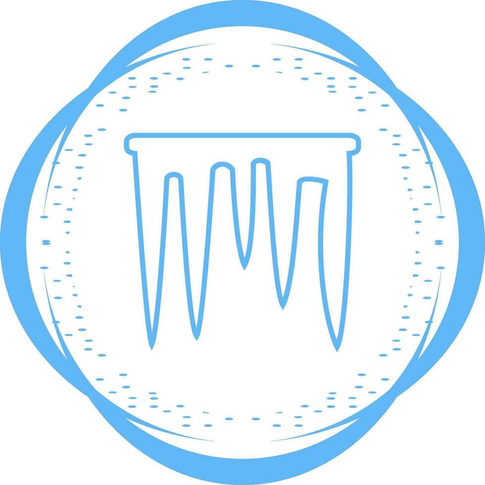 Icicles Vector Icon