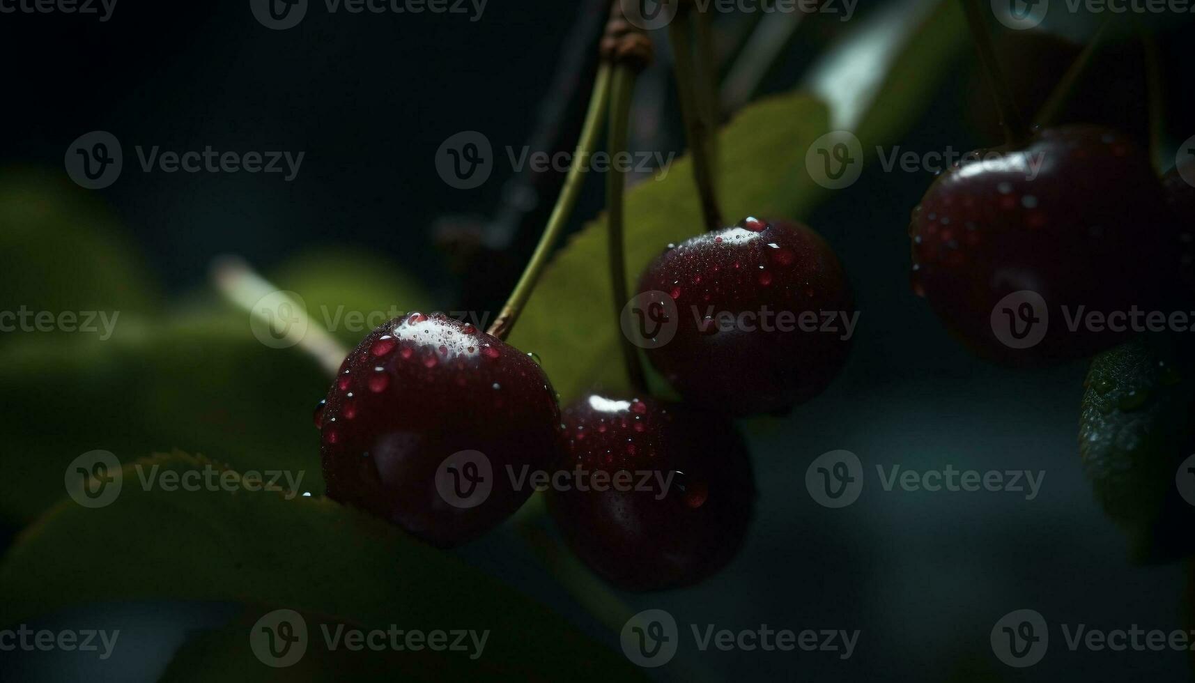 Freshness and nature combine in this healthy, ripe, organic fruit generated by AI photo