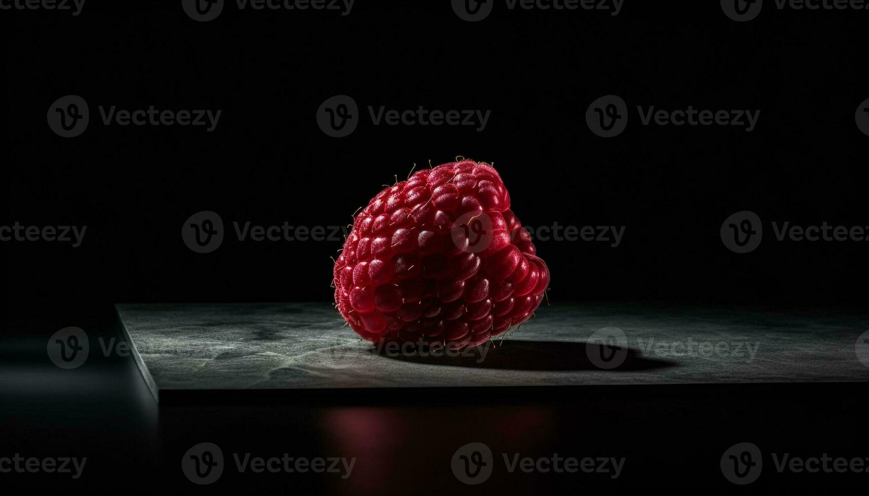 Freshness and sweetness in a bowl of juicy berry fruit generated by AI photo