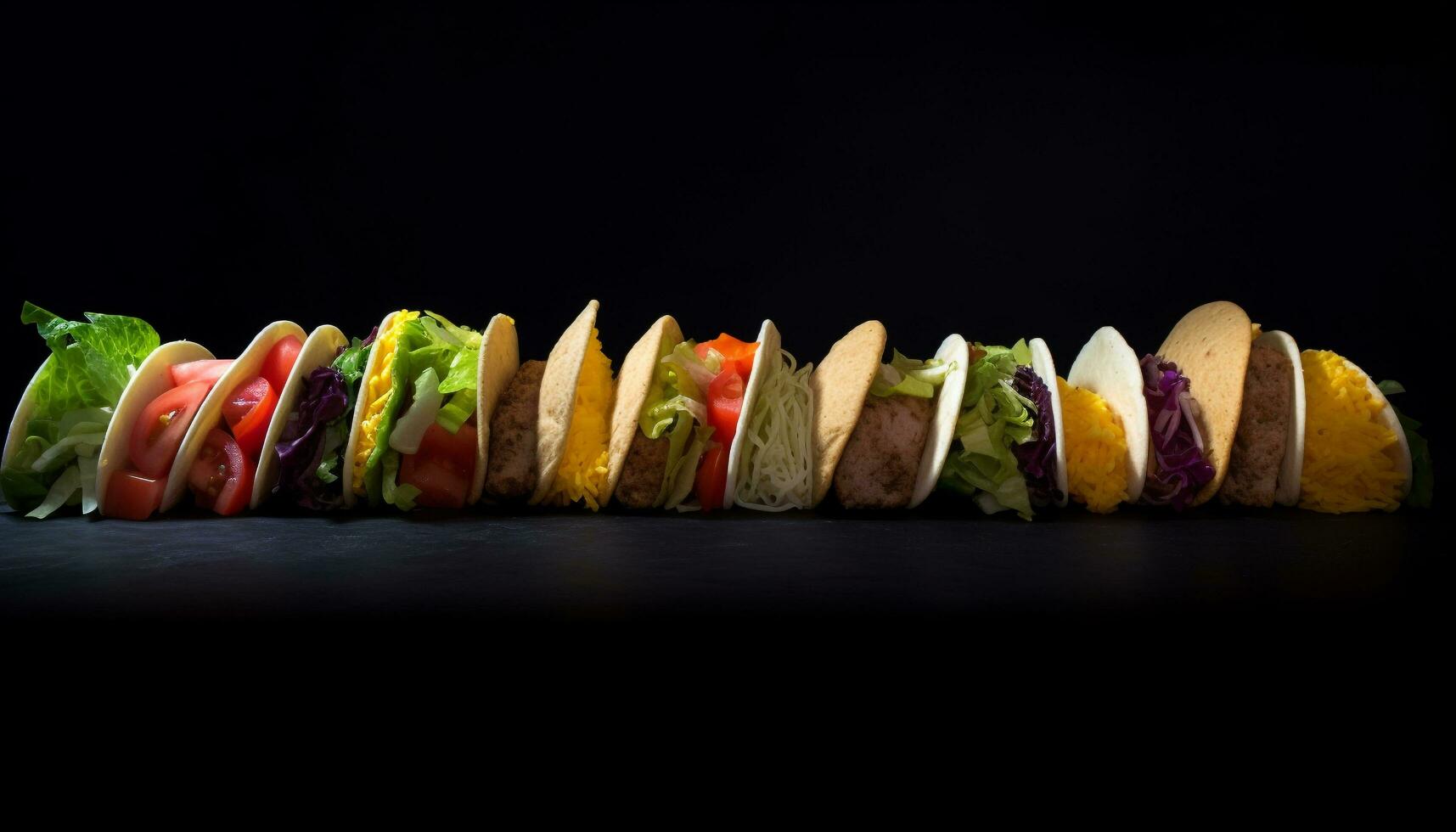 Grilled beef and tomato sandwich, gourmet freshness generated by AI photo