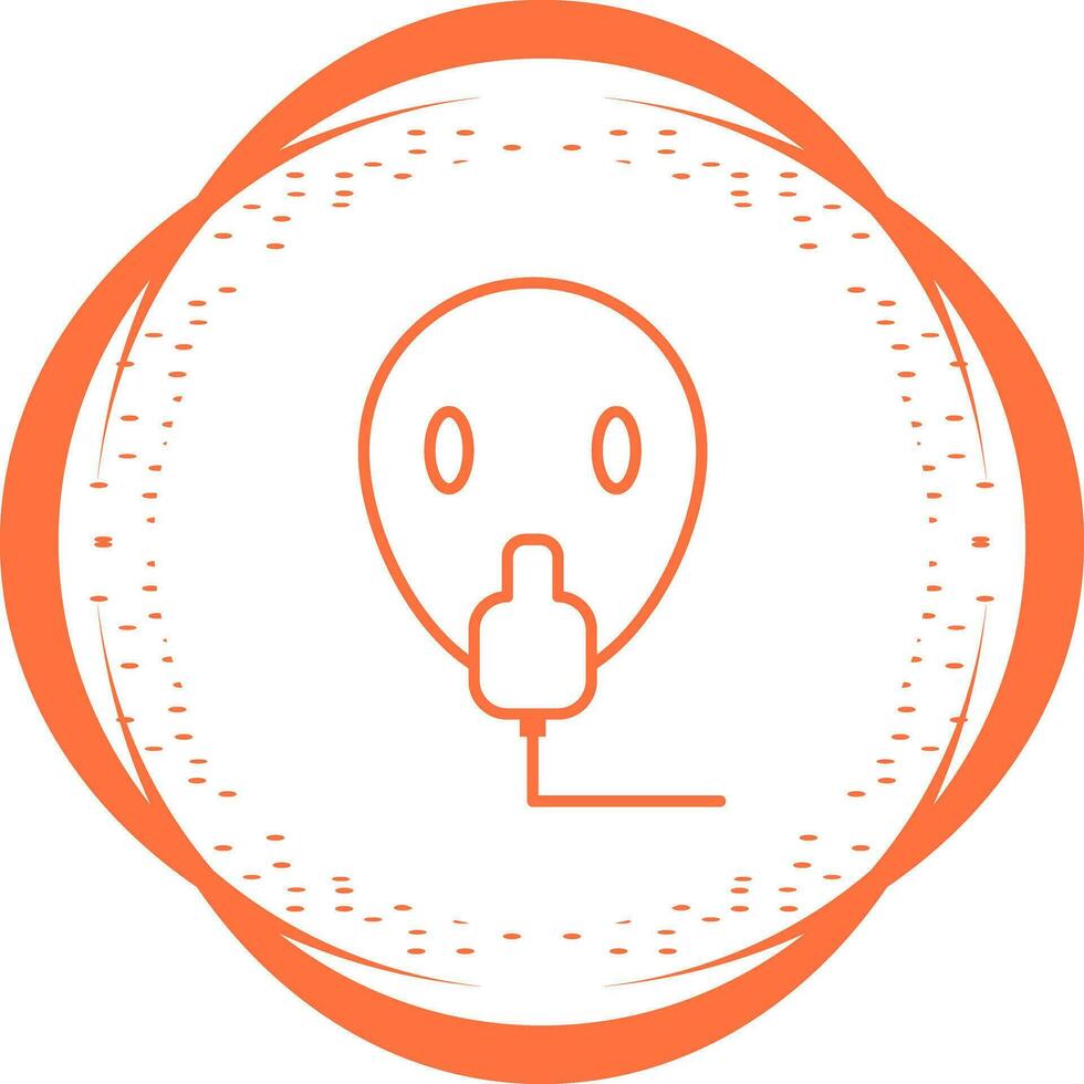 Oxygen Mask Vector Icon