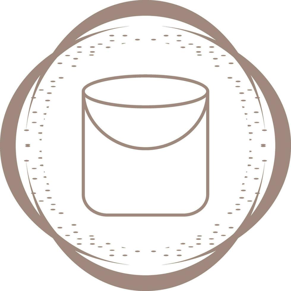 Sand bucket Vector Icon