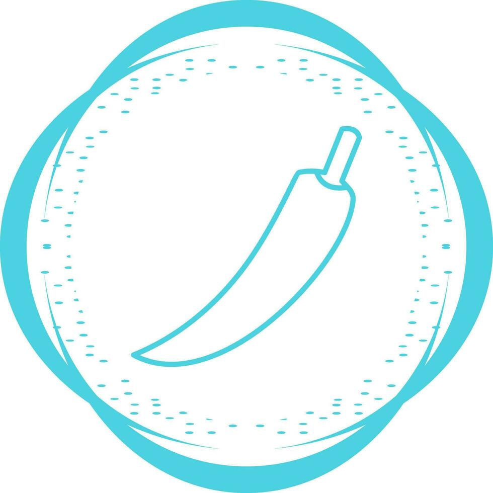 Chilli Vector Icon