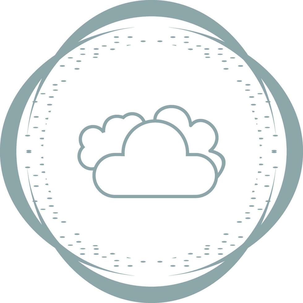 Cloudy Weather Vector Icon