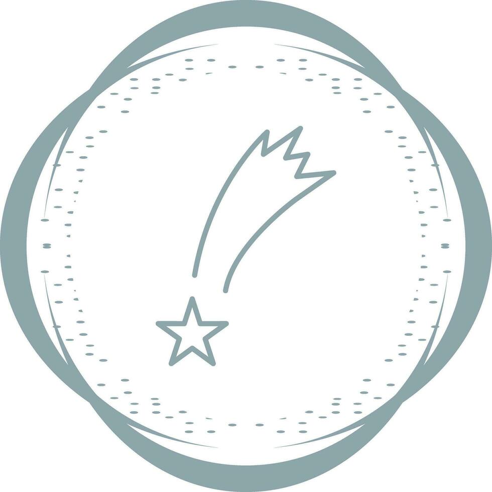 Star Falling Vector Icon
