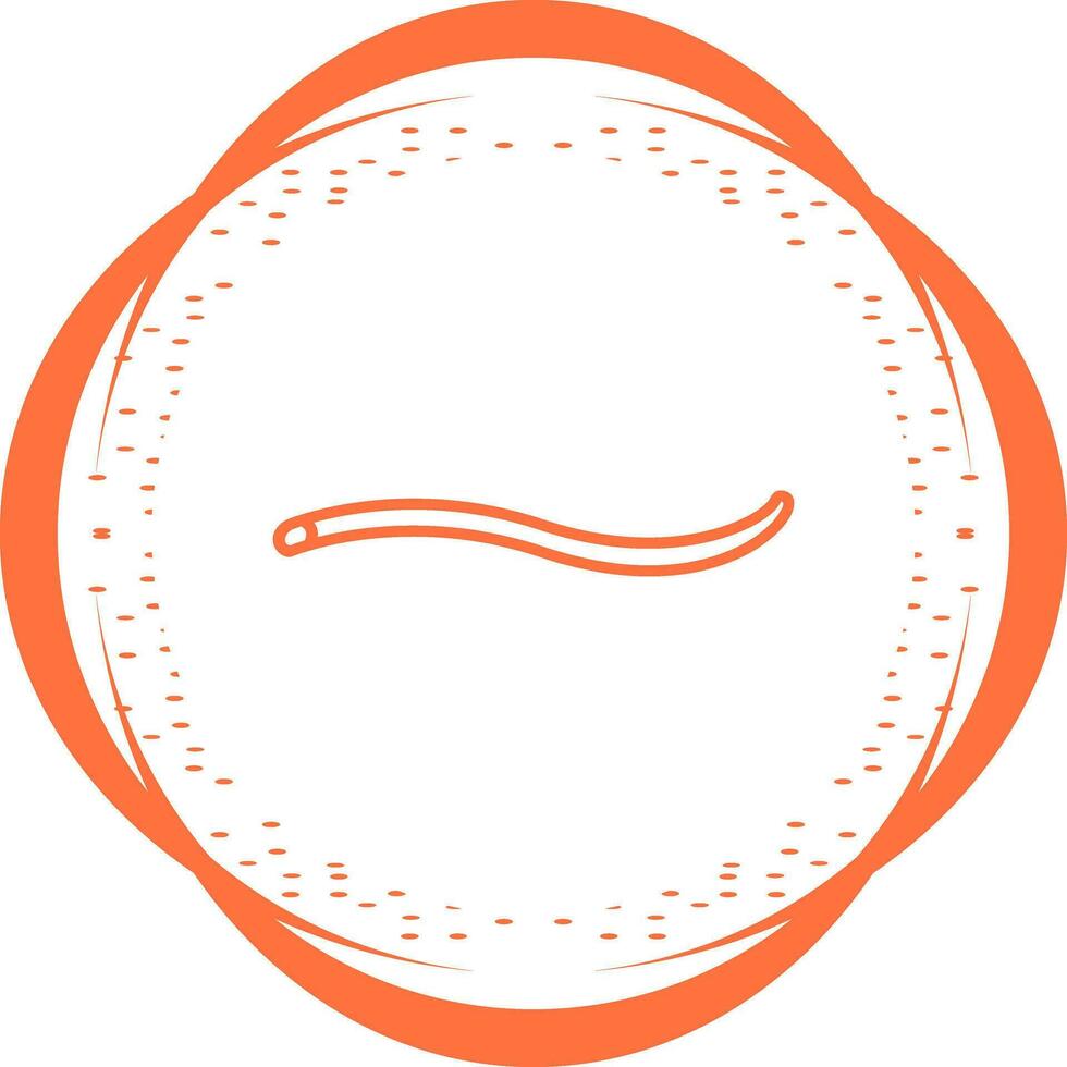 Worm Vector Icon