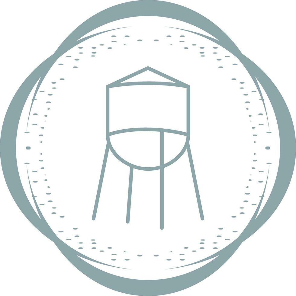 Water Tower Vector Icon