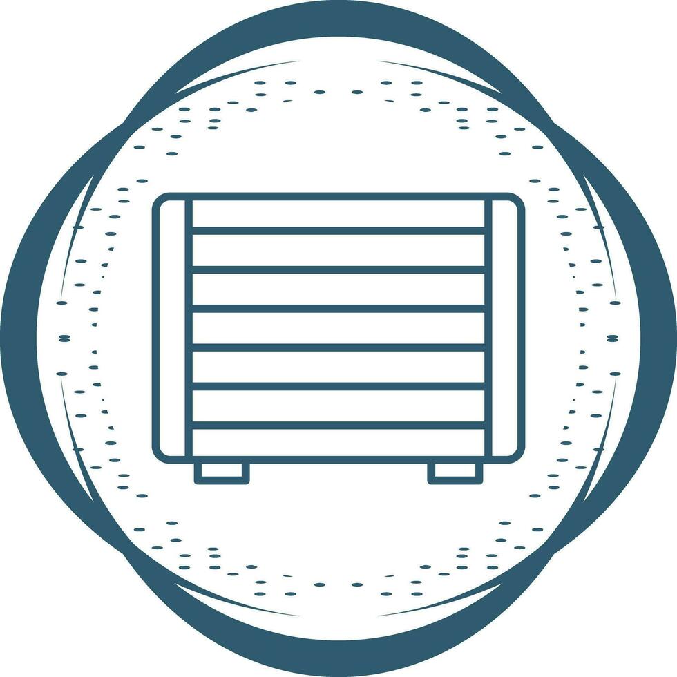 Gas Heater Vector Icon