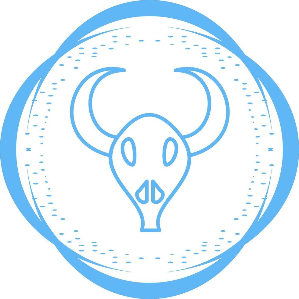 Bull Horns Vector Icon